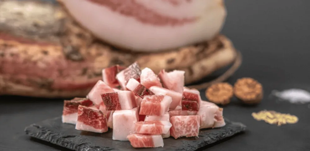 Diced Guanciale