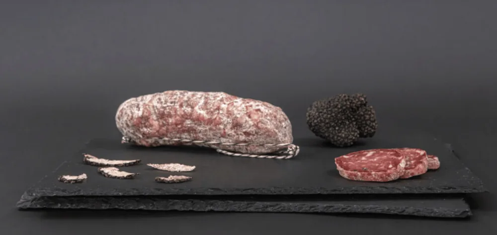 Salami with Black Truffle